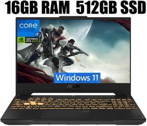 ASUS TUF 15 Gaming Laptop, 15.6" FHD 144Hz Display, Intel Core i7-13620H 10 Cores Processor, NVIDIA GeForce RTX 4070 8 GB GDDR6, RGB Backlit Keyboard, Wi-Fi 6, 16GB DDR5  512GB PCIe SSD, Windows 11