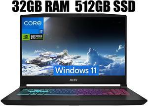 MSI Katana 15 Gaming Laptop, 15.6" 165Hz QHD Display, Intel Core i7-13620H 10 Cores Processor, NVIDIA GeForce RTX 4070 8GB GDDR6, Cooler Boost 5, 32GB DDR5  512GB PCIe SSD, Windows 11