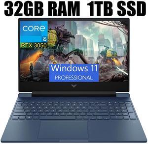 HP Victus 15 Gaming Laptop, 15.6" Full HD 144Hz, Intel Core i5-13420H 8-Cores, GeForce RTX 3050 6GB GDDR6 Graphics, WIFI 6, Bluetooth 5.2, 32GB DDR4  1TB PCIe SSD, Windows 11 Pro