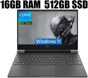 HP Victus 15 Gaming Laptop, 15.6" FHD IPS Display, Intel Core i5-12500H 12 Cores Processor, NVIDIA GeForce RTX 3050 4GB Graphic, Backlit Keyboard, 16GB DDR4  512GB PCIe SSD, Windows 11