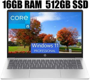 HP 17 Laptop, 17.3" FHD (1920 x 1080) Display, Intel Core i5-1335U 10-Cores Processor, Intel Iris Xe Graphics, Wi-Fi 6, Backlit Keyboard, 16GB DDR4  512GB PCIe SSD, Windows 11 Pro