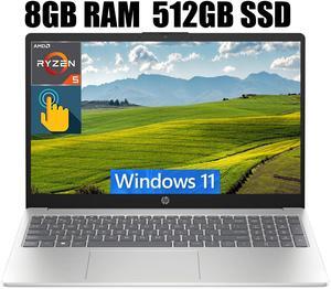 HP 15 Laptop, 15.6" HD (1366 x 768) Touchscreen, AMD Ryzen 5 7520U 4 Cores Processor, AMD Radeon Graphics, Bluetooth, Wi-Fi, 8GB DDR4 512GB PCIe SSD, Windows 11 Home HP 15 Laptop, 15.6" HD (1366 x 768) Touchscreen, AMD Ryzen 5 7520U 4 Cores Processor, AMD Radeon Graphics, Bluetooth, Wi-Fi, 8GB DDR4 512GB PCIe SSD, Windows 11 Home