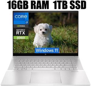 HP Envy 16 Laptop, 16" WQXGA 2560*1600 Touchscreen, Intel Core i7-13700H 14 Cores Processor, NVIDIA GeForce RTX 4060 8GB Graphic, Backlit Thunderbolt, 16GB DDR4 1TB PCIe SSD, Windows 11 HP Envy 16 Laptop, 16" WQXGA 2560*1600 Touchscreen, Intel Core i7-13700H 14 Cores Processor, NVIDIA GeForce RTX 4060 8GB Graphic, Backlit Thunderbolt, 16GB DDR4 1TB PCIe SSD, Windows 11