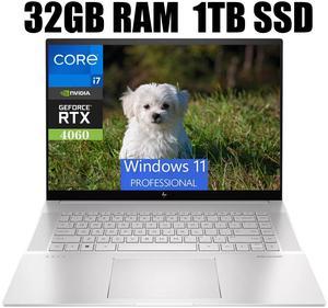 HP Envy 16 Laptop, 16" WQXGA 2560*1600 Touchscreen, Intel Core i7-13700H 14 Cores Processor, NVIDIA GeForce RTX 4060 8GB Graphic, Backlit Thunderbolt, 32GB DDR4  1TB PCIe SSD, Windows 11 Pro