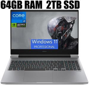 HP OMEN 16 Gaming Laptop, 16.1" FHD 165Hz Display, Intel Core i7-14700HX 20-Core Processor, NVIDIA GeForce RTX 4070 8GB GDDR6, RGB Backlit, WiFi 6E, 64GB DDR5  2TB PCIe SSD, Windows 11 Pro