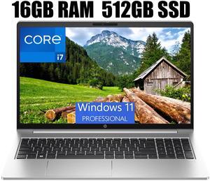HP ProBook 450 G10 15 Laptop, 15.6" FHD (1920 x 1080) Display, Intel Core i7-1355U 10-Core Processor, Intel UHD Graphics, Backlit Keyboard, Webcam, Wi-Fi 6E, 16GB DDR4  512GB PCIe SSD, Windows 11 Pro