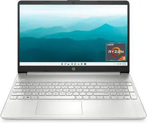 HP 15 Laptop, 15.6" HD (1366 x 768) Display, AMD Ryzen 3 5300U 4 Cores Processor, AMD Radeon Graphics, 32GB DDR4  512GB PCIe SSD, Webcam, HDMI, Wi-Fi, Windows 11