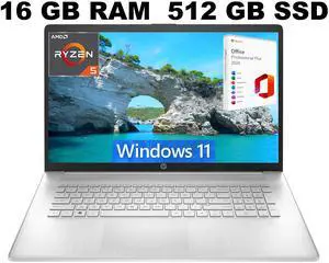 Win11 搭載　HP-Ryzen7&1TB SSD&メモリ32GB&フルHD HP Laptop 17-cn3097nr, Windows 11 Home, 17.3