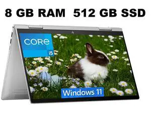 HP Envy x360 2-in-1 14 Laptop, 14" FHD Touchscreen, Intel Core i5-1335U 10-Core Processor, Intel Iris Xe Graphics, 8GB DDR4 512GB PCIe SSD, Backlit KB, Fingerprint Reader, Windows 11 Home HP Envy x360 2-in-1 14 Laptop, 14" FHD Touchscreen, Intel Core i5-1335U 10-Core Processor, Intel Iris Xe Graphics, 8GB DDR4 512GB PCIe SSD, Backlit KB, Fingerprint Reader, Windows 11 Home