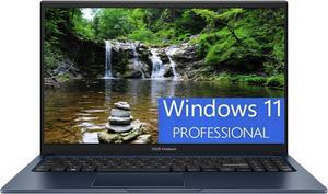 ASUS Vivobook 15 Laptop, 15.6" FHD (1920 x 1080) Display, Intel Core i3-1215U 6 cores Processor, Intel UHD Graphics, 16GB DDR4  1TB PCIe SSD, Wi-Fi 5, Bluetooth, Windows 11 Pro