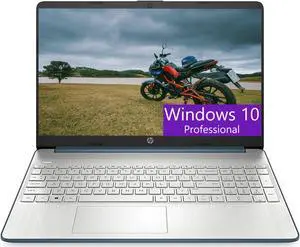 HP 15 Laptop, 15.6" FHD (1920 x 1080) Display, AMD Ryzen 5 5500U 6 Cores (Up to 4.0GHz) Processor, AMD Radeon Graphics, 8GB DDR4  512GB PCIe SSD, Bluetooth 4.2 Webcam, Windows 10 Pro