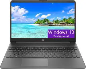 HP 15 Lightweight Laptop, 15.6" FHD (1920 x 1080) Display, Intel Core i3-1215U 6 cores Processor, Intel UHD Graphics, 12GB DDR4  512GB PCIe SSD, Wi-Fi 6 + Bluetooth. 5.1, Windows 10 Pro