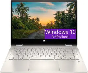 HP Pavilion x360 2-in-1 14 Laptop, 14" FHD Touchscreen, Intel Core i5-1135G7 4 Cores Processor, Intel Iris Xe graphics, 16GB DDR4  256GB PCIe SSD, Fingerprint Reader, Webcam, Windows 10 Pro