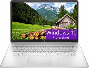 HP 17 Business Laptop, 17.3" HD+ Touchscreen, Intel Core i7-1255U 10 Cores Processor, Intel Iris Xe Graphics, 8GB DDR4  1TB PCIe SSD, WiFi 6, Bluetooth, Backlit Keyboard, Windows 10 Pro