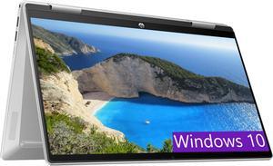 HP Pavilion x360 2-in-1 14 Laptop, 14" FHD Touchscreen, Intel Core i5-1235U 10 Cores Processor, Intel Iris Xe Graphics, 8GB DDR4  256GB PCIe SSD, Backlit Keyboard, Wi-Fi 6E, Windows 10