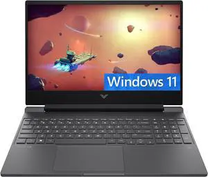 HP Victus 15 Gaming Laptop, 15.6" FHD 144Hz Display, 12th Gen Core i5-12450H 8 Cores, NVIDIA GeForce GTX 1650 4 GB GDDR5, 16GB DDR4  512GB PCIe SSD, WiFi 6, Backlit KB, Windows 11
