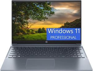HP Pavilion 15 Laptop, 15.6" FHD (1920 x 1080) Display, AMD Ryzen 5 4500U 6 cores Processor, AMD Radeon Graphics, 16GB DDR4  512GB PCIe SSD, Bluetooth, Fullsize Keyboard, Windows 11 Pro