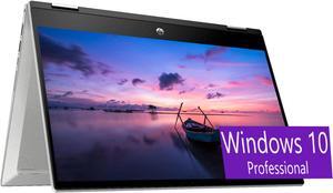 HP Pavilion x360 Convertible 2-in-1 14 Laptop, 14" FHD (1920 x 1080) Touchscreen, Intel Core i5-1135G7 Quad-core, Iris Xe Graphics, 8GB DDR4  512GB PCIe SSD, Wi-Fi 6 and Bluetooth 5, Windows 10 Pro