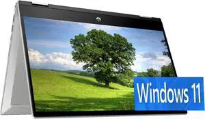 HP Pavilion x360 Convertible 2-in-1 14 Laptop, 14" FHD (1920 x 1080) Touchscreen, Intel Core i5-1135G7 Quad-core, Iris Xe Graphics, 16GB DDR4  512GB PCIe SSD, Wi-Fi 6 and Bluetooth 5, Windows 11