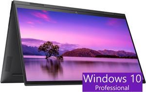 HP ENVY x360 15 Laptop, 15.6" FHD Touchscreen, AMD Ryzen 7 5825U Octa-Core processor, AMD Radeon Graphics, 8GB DDR4  512GB PCIe SSD, USB-C HDMI Fingerprint, Windows 10 Pro