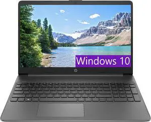 HP 15 Lightweight Laptop, 15.6" FHD (1920 x 1080) Display, Intel Core i3-1215U 6 cores Processor, Intel UHD Graphics, 8GB DDR4  256GB PCIe SSD, Wi-Fi 6 + Bluetooth. 5.1, Windows 10