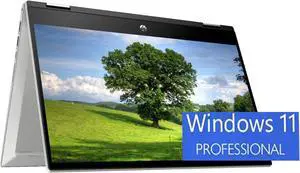HP Pavilion x360 Convertible 2-in-1 14 Laptop, 14" FHD (1920 x 1080) Touchscreen, Intel Core i5-1135G7 Quad-core, Iris Xe Graphics, 32GB DDR4  2TB PCIe SSD, Wi-Fi 6 and Bluetooth 5, Windows 11 Pro