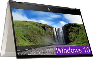 HP Pavilion x360 2-in-1 14 Laptop, 14" FHD Touchscreen, Intel Core i5-1135G7 4 Cores Processor, Intel Iris Xe graphics, 8GB DDR4  256GB PCIe SSD, Fingerprint Reader, Webcam, Windows 10