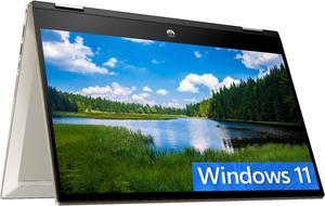 HP Pavilion x360 2-in-1 14 Laptop, 14" FHD Touchscreen, Intel Core i5-1135G7 4 Cores Processor, Intel Iris Xe graphics, 16GB DDR4  512GB PCIe SSD, Fingerprint Reader, Webcam, Windows 11