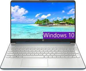 HP 15 Laptop, 15.6" FHD (1920 x 1080) Display, AMD Ryzen 5 5500U 6 Cores (Up to 4.0GHz) Processor, AMD Radeon Graphics, 8GB DDR4  256GB PCIe SSD, Bluetooth 4.2 Webcam, Windows 10
