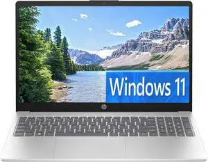 HP 15 Laptop, 15.6" FHD (1920 x 1080) Display, AMD Ryzen 7 7730U (up to 4.5 GHz, 8-cores) Processor, AMD Radeon Graphics, 20GB DDR4  512GB PCIe SSD, Wi-Fi 6, Bluetooth 5.3, Windows 11
