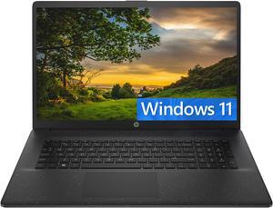 HP 17 Laptop, 17.3" HD+ (1600 x 900) Display, Intel Core i5-1235U 10-core Processor, Intel Iris Xe Graphics, 16GB DDR4  512GB PCIe SSD, WiFi6, Bluetooth5, Windows 11