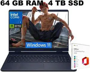 Alienware 16 Aurora AI Gaming Laptop, 16.0" 120Hz WQXGA Display, Intel Core 7 240H Processor, RTX 5060 8 GB GDDR7 Graphics, WiFi 7, 64GB DDR5 4 TB PCIe SSD, Windows 11, Office 2024 License Alienware 16 Aurora AI Gaming Laptop, 16.0" 120Hz WQXGA Display, Intel Core 7 240H Processor, RTX 5060 8 GB GDDR7 Graphics, WiFi 7, 64GB DDR5 4 TB PCIe SSD, Windows 11, Office 2024 License