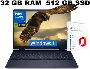 Alienware 16 Aurora AI Gaming Laptop, 16.0" 120Hz WQXGA Display, Intel Core 7 240H Processor, RTX 5060 8 GB GDDR7 Graphics, WiFi 7, 32GB DDR5 512GB PCIe SSD, Windows 11, Office 2021 License Alienware 16 Aurora AI Gaming Laptop, 16.0" 120Hz WQXGA Display, Intel Core 7 240H Processor, RTX 5060 8 GB GDDR7 Graphics, WiFi 7, 32GB DDR5 512GB PCIe SSD, Windows 11, Office 2021 License