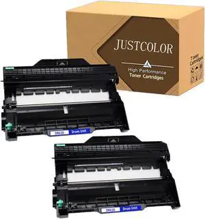 JUSTCOLOR Compatible Drum Unit Replacement for Brother DR630 DR 630 to use with HL-L2300D HL-L2320D HL-L2340DW HL-L2360DW HL-L2380DW MFC-L2740DW MFC-L2720DW MFC-L2700DW DCP-L2540DW L2520DW(2 Pack)