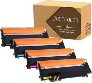JUSTCOLOR Compatible Toner Cartridge Replacement for HP 116A W2060A W2061A W2062A W2063A to use with Color Laser MFP 179fnw MFP 178nw Printer(1 Black, 1 Cyan, 1 Magenta, 1 Yellow) 4 Pack