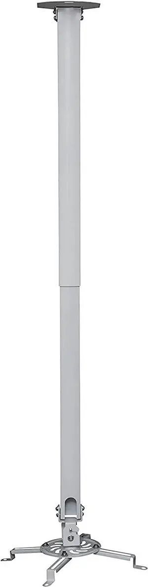 Projector Ceiling Mount with Kit 2ft Fixed & 2ft Adjustable Professional series - Aluminium, Max Loading Capacity 26 lbs