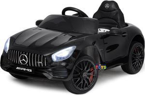 Electric Toy Car  Ride On Car with RC  Driveable Cars for Preschoolers with MP3 Music, Horn Sound, Rear-Wheel Drive, Lights, Black Americas Toys Compatible with Mercedes-Benz