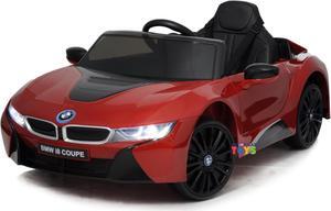Americas Toys Compatible with BMW - Licensed 12V Battery Powered Ride On Car - Ride On Toys with RC, MP3 Music, Suspension System, Lights, Sound Buttons, Red Leather Seat Compatible with BMW