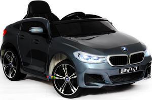 Americas Toys Licensed 12V Battery Powered Ride On Car - Ride On Toys with Remote Control, MP3, Suspension System High/Low Speed Power Display Start Button, Silver Compatible with BMW