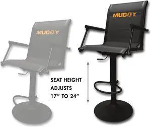 Muddy Swivel Xtreme Swivel Chair with Footrest