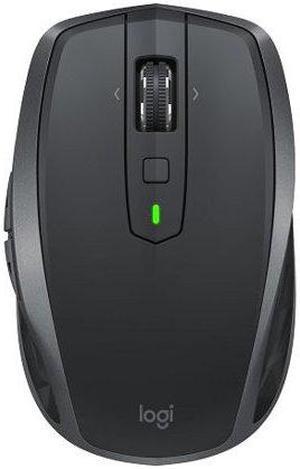 Logitech 910-005748 MX Anywhere 2S Mouse laser 7 buttons wireless Bluetooth, 2.4 GHz USB wireless receiver black