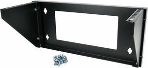 CNAweb 4U 19-Inch Steel Wall Mountable Folding Vertical Rack and Server Rack