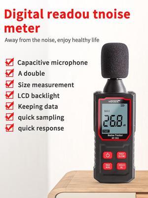 NOYAFA Precision Noise Meter Digital decibel tester for measuring 30~130 dB noise volume NF-562