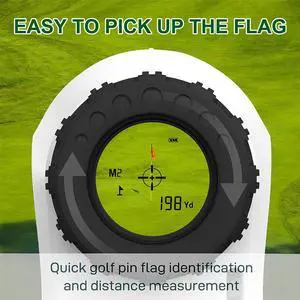 NF-KA600AG Multifunctional Laser Rangefinder Binoculars for Golf and Hunting, Precision Outdoor Telescope for Hiking, Golf Distance Measuring Device, Versatile Camera & Photo Accessory