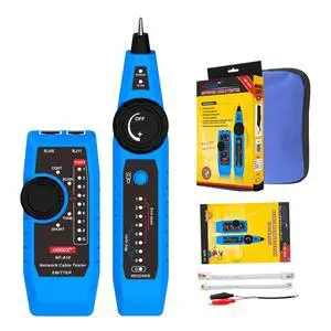 NOYAFA NF-810 Multifunctional Network Cable Tester, Ethernet LAN Network Wire Tracker with LED Light, Network line Scanning, PoE Tester, Network Line Finder for RJ11 RJ45 Cable Tracer,Telephone Line NOYAFA NF-810 Multifunctional Network Cable Tester, Ethernet LAN Network Wire Tracker with LED Light, Network line Scanning, PoE Tester, Network Line Finder for RJ11 RJ45 Cable Tracer,Telephone Line