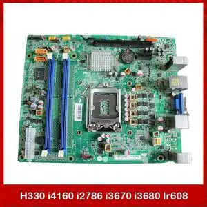 Desktop Motherboard For H330 i4160 i2786 i3670 i3680 Ir608 CIH61C REV:1.1 Test Good