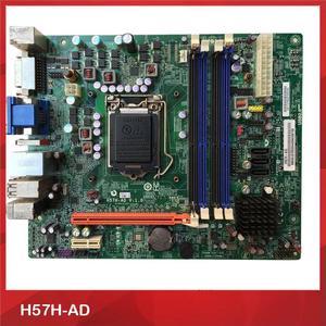 Desktop Motherboard For H57H-AD H57H AD V1.0 Socke 1156 DDR3 Chipset H57 Fully Tested