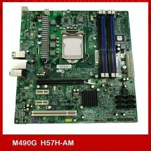 Desktop Motherboard for M490G  for H57H-AM V1.0 15-R28-011001 MB LGA1156 Fully Tested