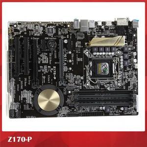 Working Desktop Motherboard Z170-P LGA1151 DDR4 i7/i5/i3 USB3.0 SATA3 Fully Tested Good