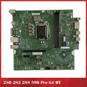 Desktop Motherboard For 280 282 288 590 Pro G4 MT L17659-001 601 942015-002 Card Delivery After Testing